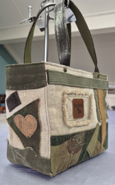 Plunje/postzak Tote Handtas S model Boetje