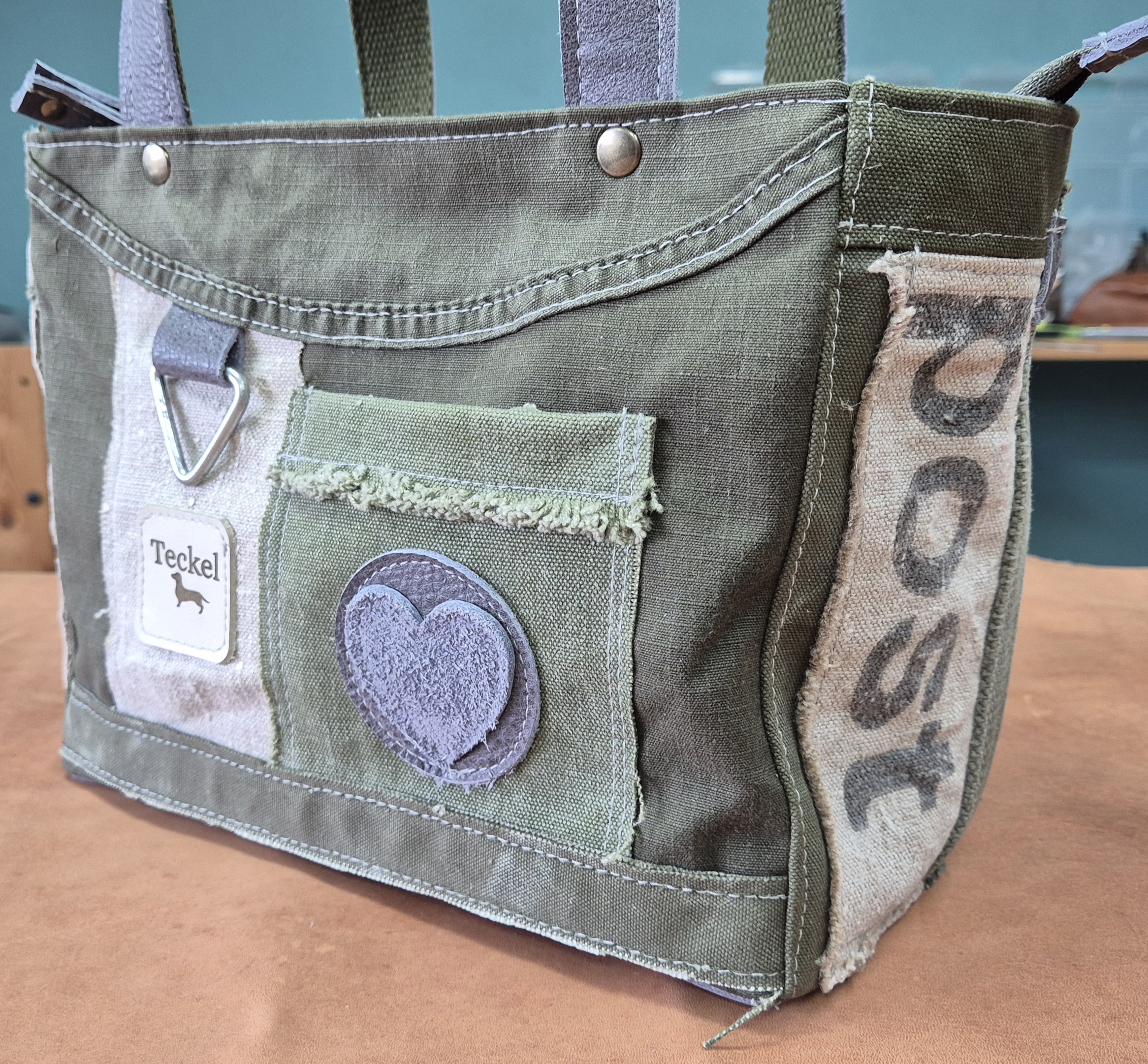Plunje/postzak  Tote Handtas S model Boetje