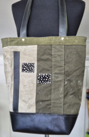 Plunje/Postzak shopper met 2 teckels