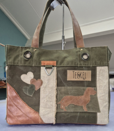 Plunje/ Post Tote Handtas Model Boet