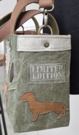 Plunje/postzak  Tote Handtas S model Boetje (25x20x12) met losse schouderband