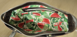 Model Fietje brons glossy leer
