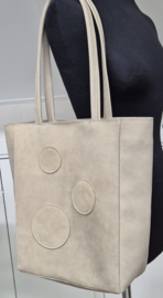 Shopper Model Teuntje zacht stoer licht leer