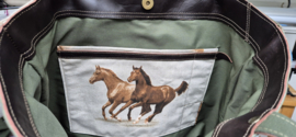 Plunje/ Post shopper met paardenhoofd