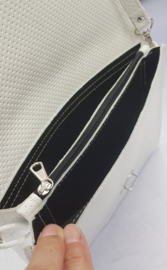 Crossbody/Clutch Model Otje no.20 Wit