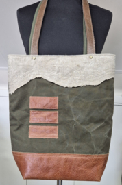 Plunje/Postzak shopper met teckel profiel