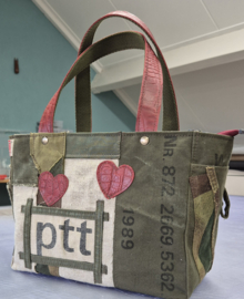 Plunje/postzak Tote Handtas S model Boetje