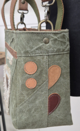 Plunje/postzak  Tote Handtas S model Boetje (25x20x12) met losse schouderband