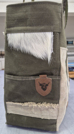 Plunje/ Post Tote Handtas L Model Boet Hooglander