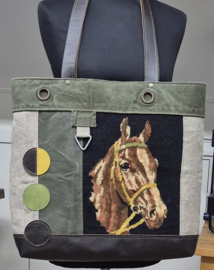 Plunje/ Post shopper met paardenhoofd