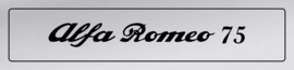 Alfa Romeo Showroomplaten