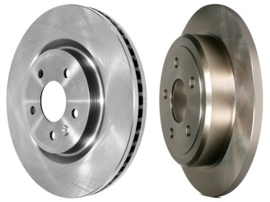 E30 EBC standard brake discs Front axle - D134 Ventilated