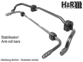 H&R E30 Stabilizer bars, adjustable
