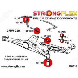 E30 StrongFlex hinterer Stabilisatorbuchse 12-19mm - 031313
