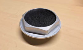 15" BBS Naafkappen met aluminum zeskant