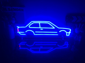 BMW E30 Neon Bord
