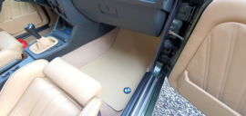 Rechtslenker E30 Fußmatten - Cabrio