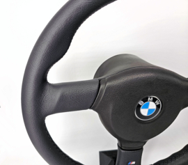 E24/E28/E30/E34 M-Tech II steering wheel, newly upholstered