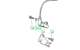 M20 Crankshaft sensor bracket