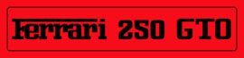 Ferrari Showroomplaten