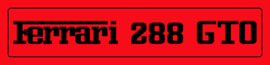 Ferrari Showroomplaten