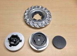 15" BBS Naafkappen met aluminum zeskant