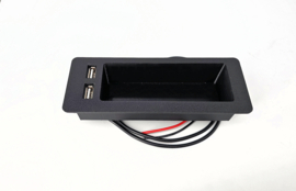 E30 Ashtray storage tray with USB connection