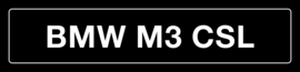 Showroomplaat - M modellen
