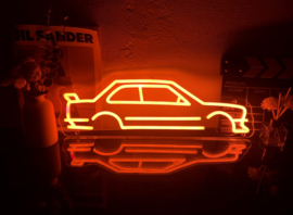 BMW E30 Neon Bord