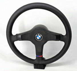 E24/E28/E30/E34 M-Tech I steering wheel, newly upholstered