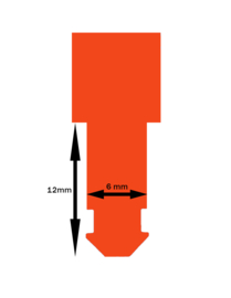 BMW Sliding roof crank knob