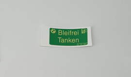 S28. Bleifrei Tanken Grün