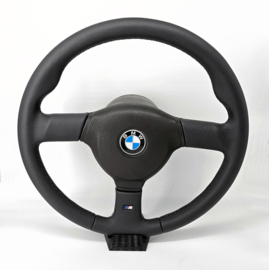 E24/E28/E30/E34 M-Tech II steering wheel, newly upholstered