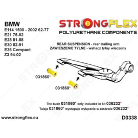 E30 Draagarmen Excentrisch SPORT - achterkant - 036232A