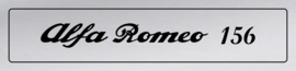 Alfa Romeo Showroomplaten
