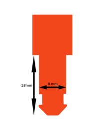 BMW Sliding roof crank knob