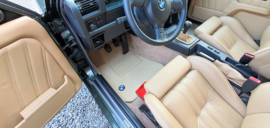 E30 matten set -  Cabrio