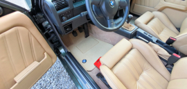 LHD - E30 Floor Mats - Convertible