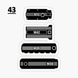 BMW Stickers  40 - 45