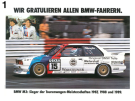 E30 Poster - A3 formaat - Nummer 1 t/m 12