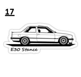E30 Stickers 13 - 24