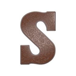 Chocoladeletter Wit
