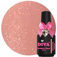DIVA Gellak Rubber Base Coat Blush Pink Luxury 15ml