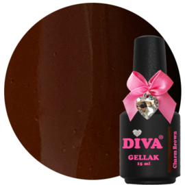 DIVA Gellak Charm Brown 15 ml