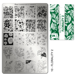 Moyra Stamping Plaat 10 Florality 2