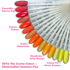 Diva Gellak The Exotic Colores Collection + Diamondline Sumer Fizz Collection