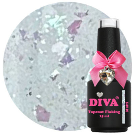 Diva Topcoat Flaking Multi - No Wipe 15 ml