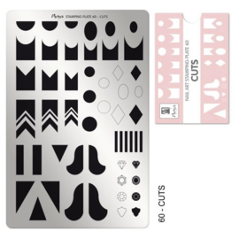 Moyra Stamping Plaat 60 Cuts