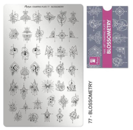 Moyra Stamping Plaat 77 Blossometry