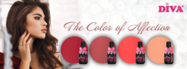 DIVA Gellak The Color of Affection Collection + Diamondline Affected Love Collection